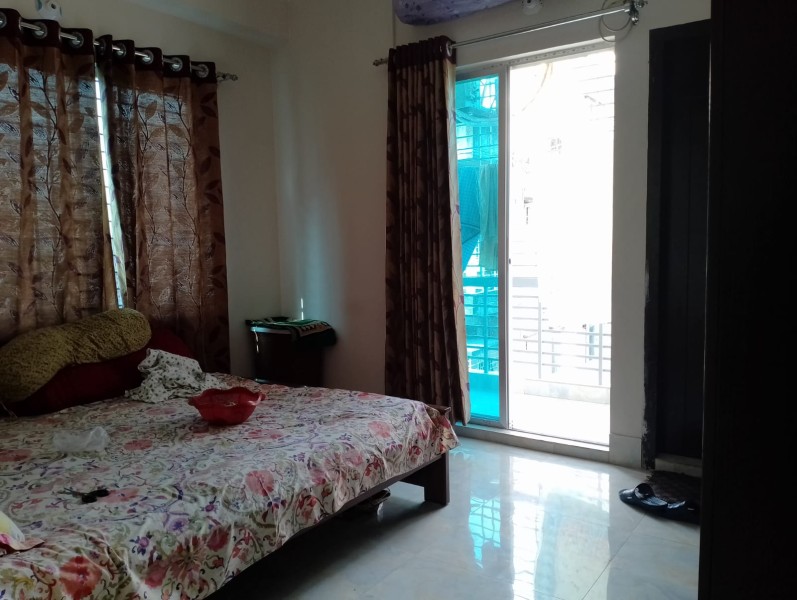 1100 sft used flat for sale Dakhin khan dhaka.